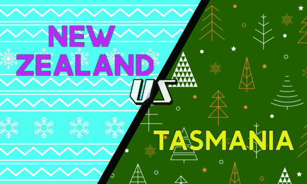 Text says New Zealand vs Tasmania