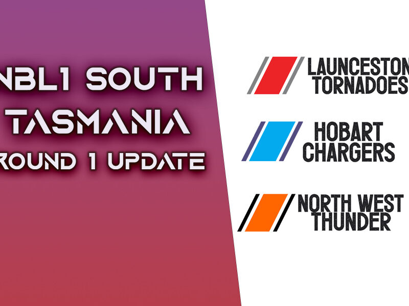 test says "NBL1 South Tasmania Round 1 Update"